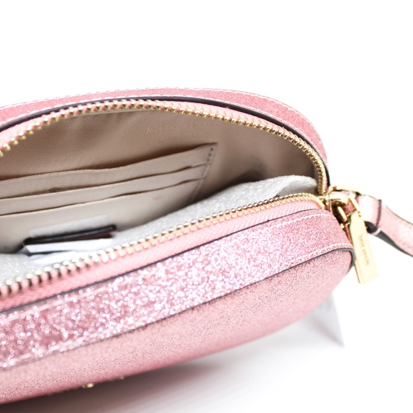 NWT Kate Spade New York glitter camera bag- Pink - Picture 4 of 6